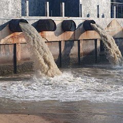 Industrial Wastewater Discharge Water
